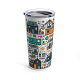 20oz Shipping Container Travel Tumbler - Stylish & Durable for Every Adventure!