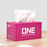 PaperBox Container-Inspired Tissue Holder