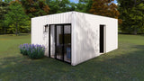 Shipping Container Home (Double 20ft) Plans for DIY Builders